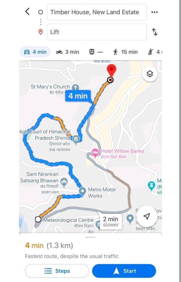 Mountain Zest-Simla Royale Near Mall Road-Free Pickup From Railway Station Simla Exterior foto